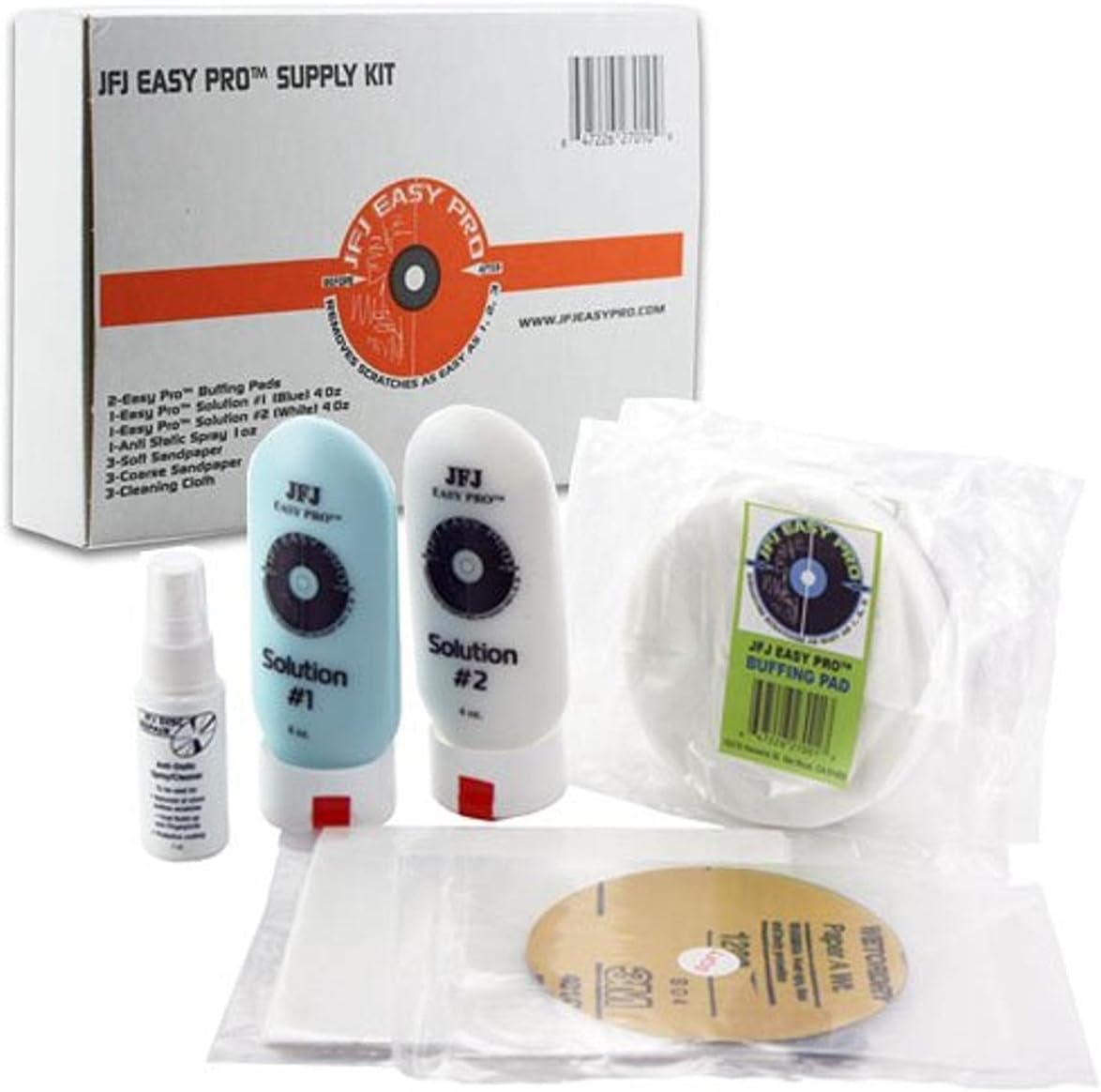 JFJ Disc Repair Kit for Easy and Effective Disc Restoration