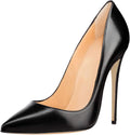 COLETER Women's Pointed Toe High Heels 4.72 in - Elegant Stilettos