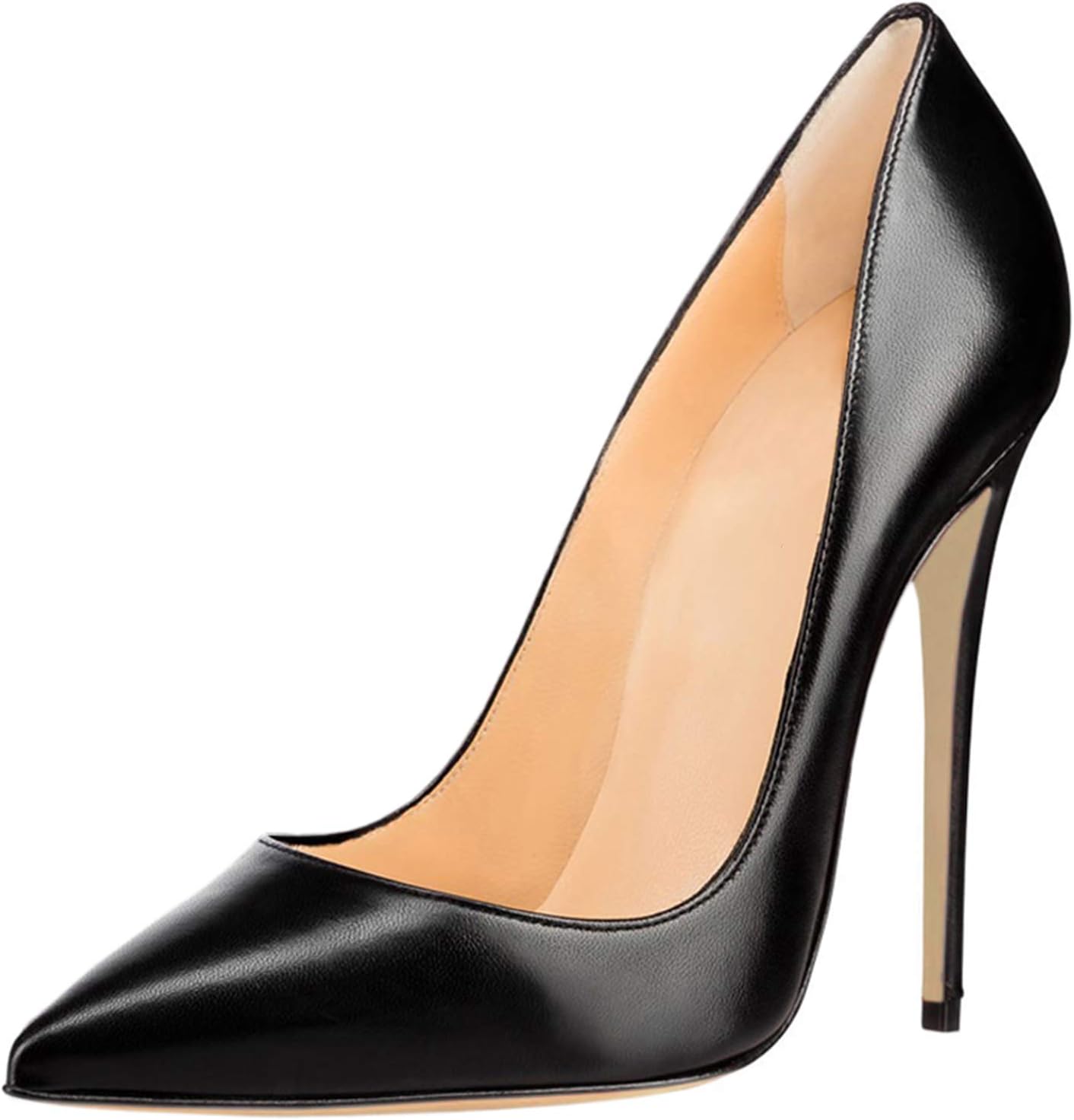 COLETER Women's Sexy Pointed Toe High Heels for Elegant Style