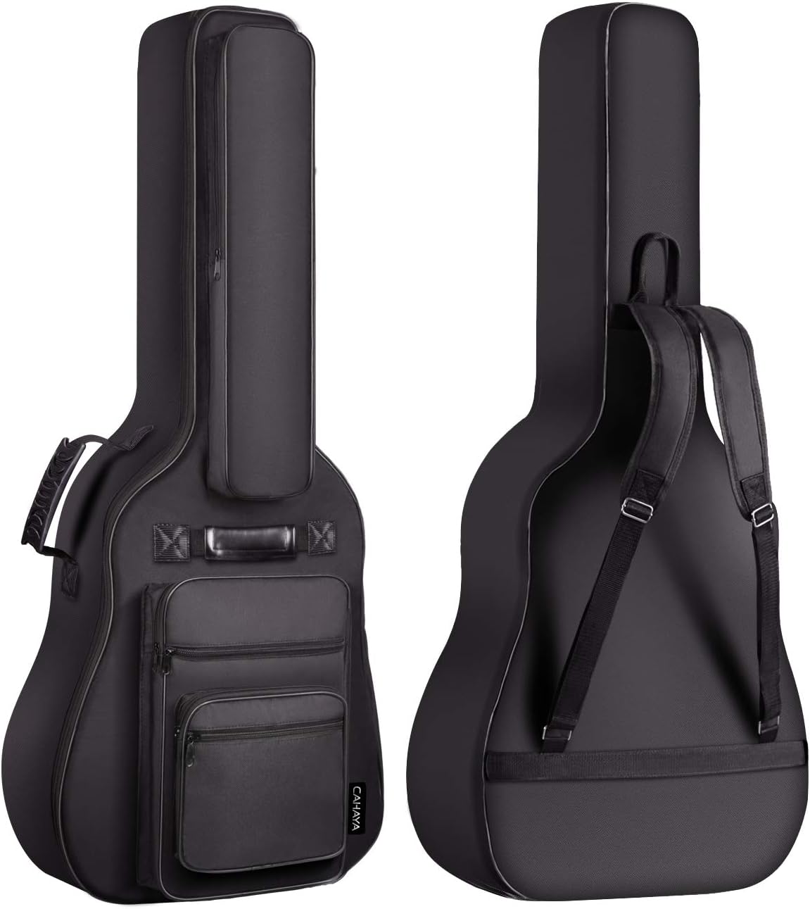 CAHAYA Waterproof Acoustic Guitar Bag for 40 41 inch with Thick Padding
