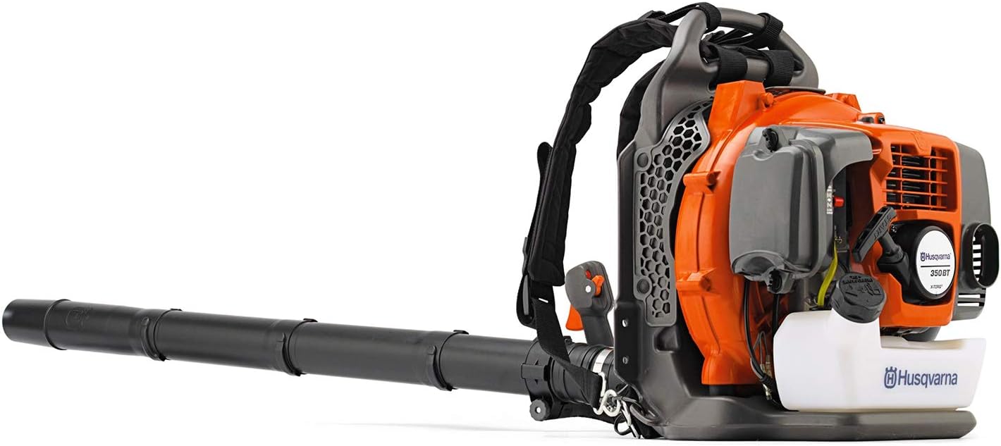Husqvarna 350BT Gas Leaf Blower: Powerful 2-Cycle Performance