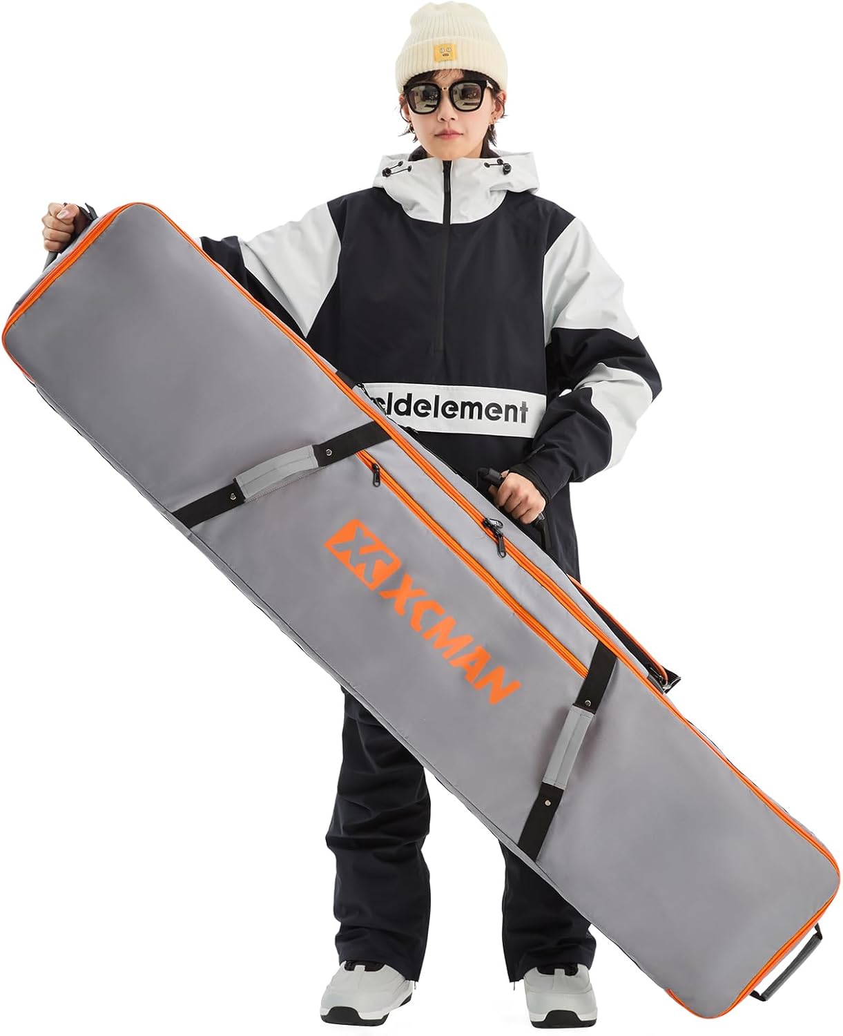 XCMAN Fully Padded Snowboard Bag - Air Travel Champ!