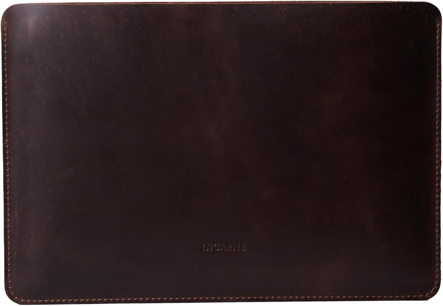 Leather Laptop Case 13 Sleeve for MacBook Air 2025 - Brown
