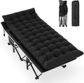 Slendor Camping Cot Folding Camping Cot for Adults - Portable 500lbs