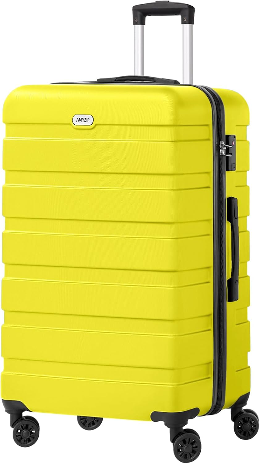 AnyZip 28 Inch Lightweight Hardside Suitcase with TSA Lock