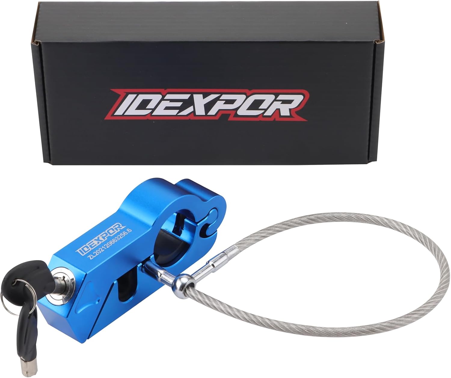 Secure Helmet & Handlebar: IDEXPOR Anti-Theft Combo