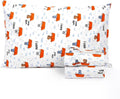 Salt Earth 100% Cotton Kids Bedsheet Set for Twin Beds