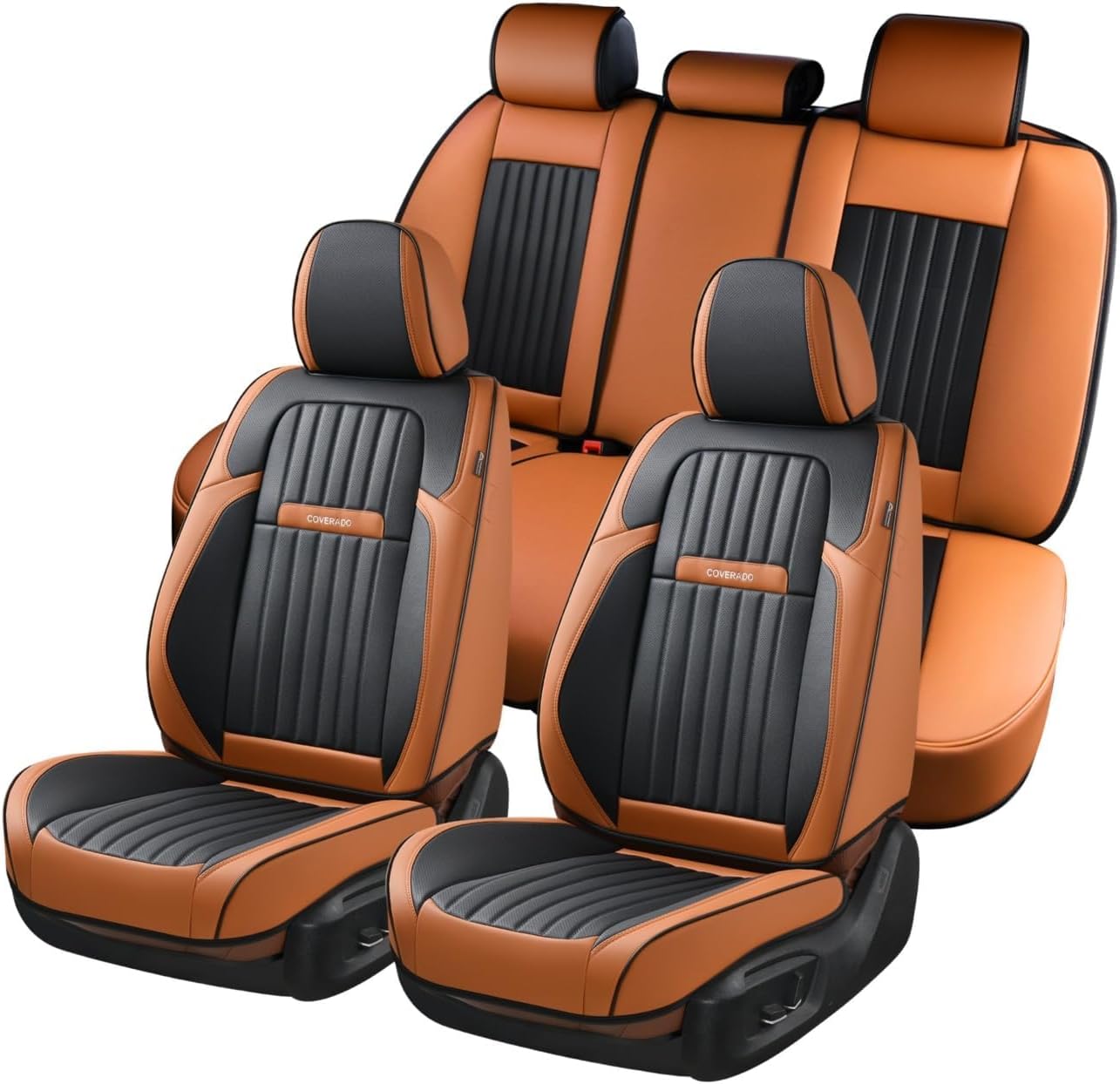 Coverado Car Seat Covers Full Set for Stylish Vehicle Protection