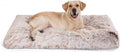 Extra Large Waterproof Plush Dog Crate Bed 41x27 - Cozy, Washable