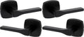 Kwikset Tripoli Lever Interior Passage Door Handle in Matte Black