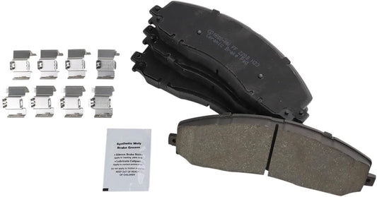 TRQ Front Brake Pads Ceramic for 2013-2021 Ford F-250 Super Duty
