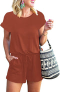 Rompers for Women Summer 2025 Casual One Piece Jumpsuit - Versatile in