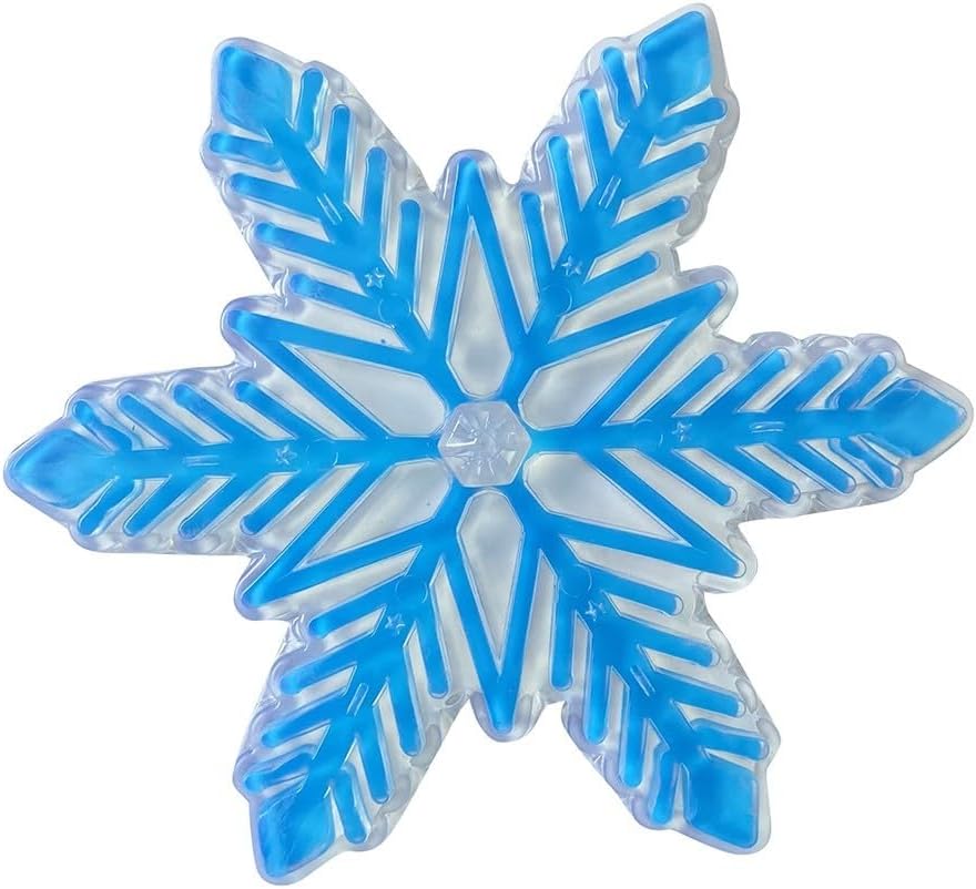 Anti-slip Snowflake Stomp Pad for Snowboard - Blue