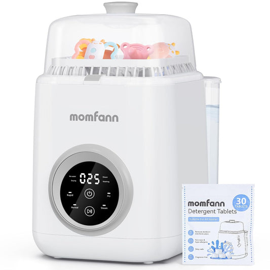 19 Min Bottle Washer - Quick Wash and Sterilizer for Parents