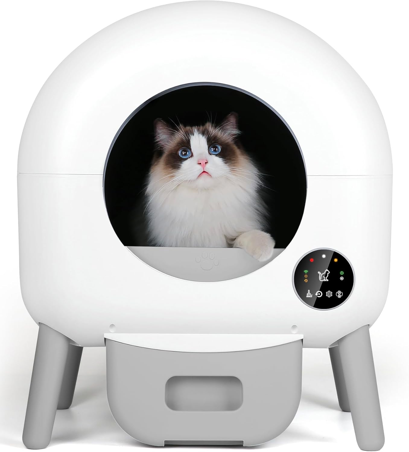 Self Cleaning Litter Box for Multiple Cats - Large Capacity