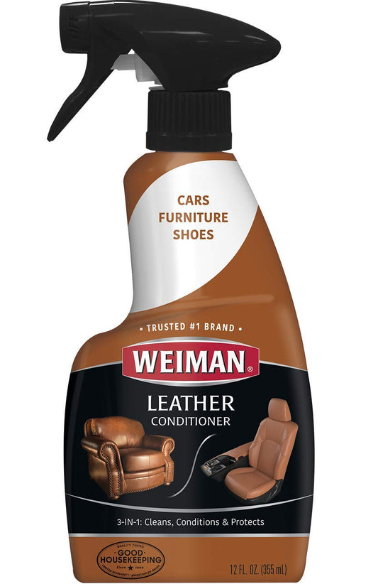 Weiman Leather Cleaner & Conditioner - Revitalize Your Leather