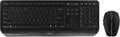 CHERRY GENTIX Desktop Wireless Keyboard and Mouse - Ergonomic Combo
