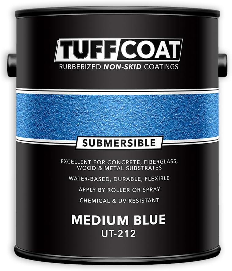 Tuff Coat UT-212 Medium Blue Non-Skid Coating for Safety