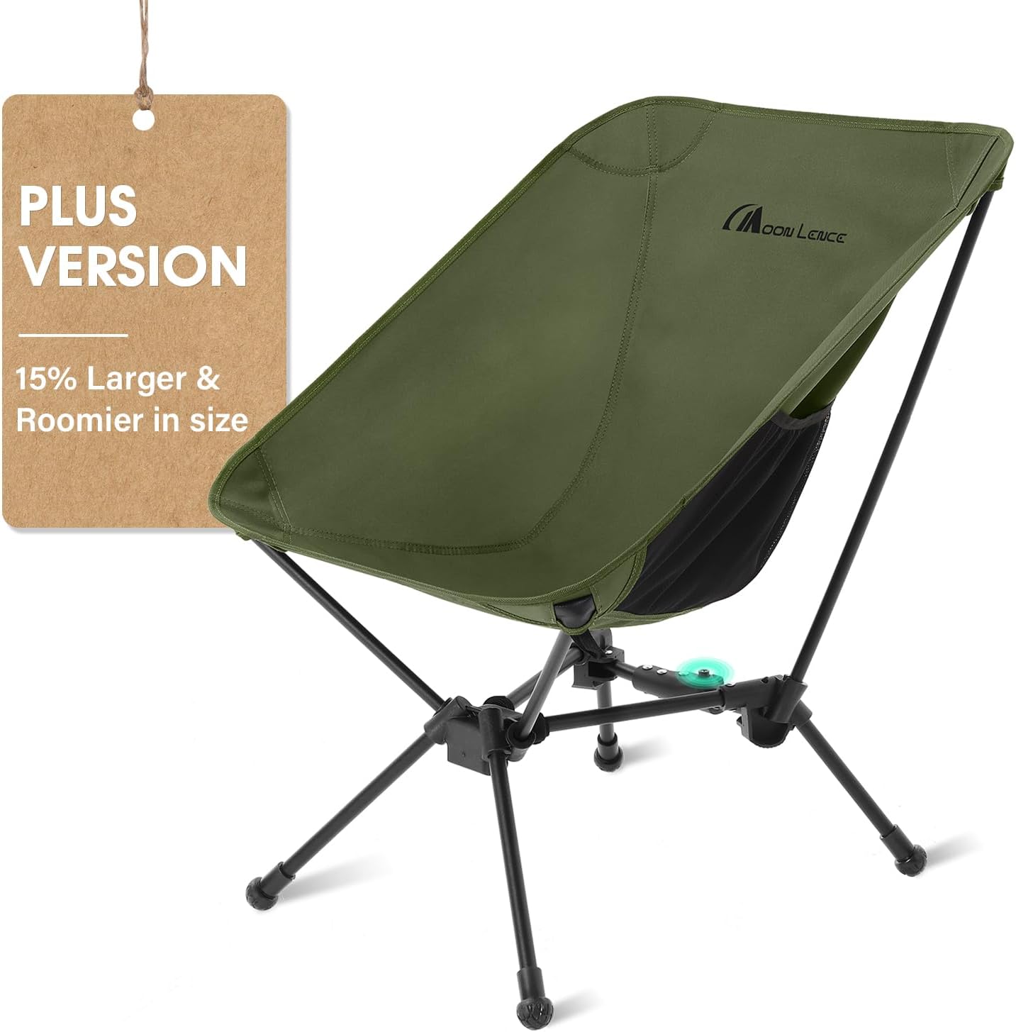 MOON LENCE Portable Camping Chair: Lightweight & Compact Design