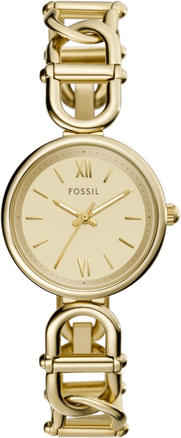 Fossil Women's Carlie Quartz Stainless Steel Three-Hand Watch Review