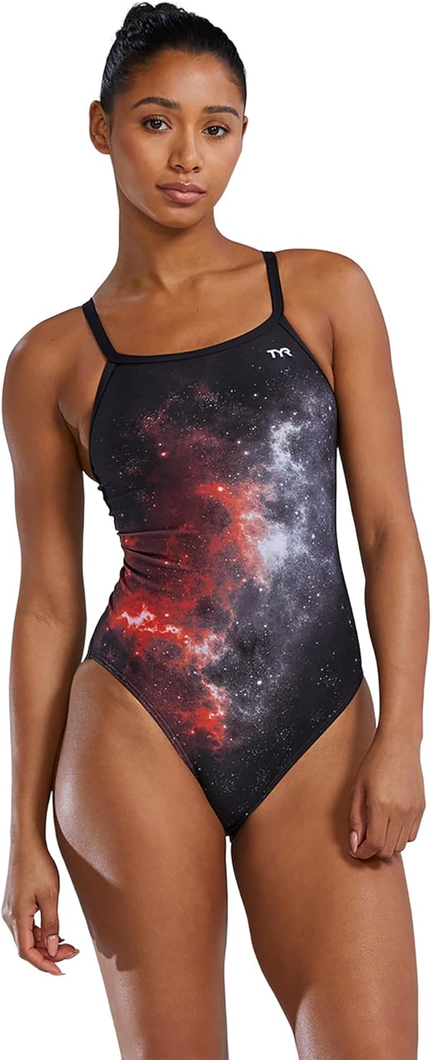 TYR Women's Durafast Elite Diamondfit Swimsuit for Athletes