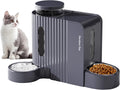 Automatic Gravity Cat Food Feeder and Water Dispenser - Two-in-One 1.6