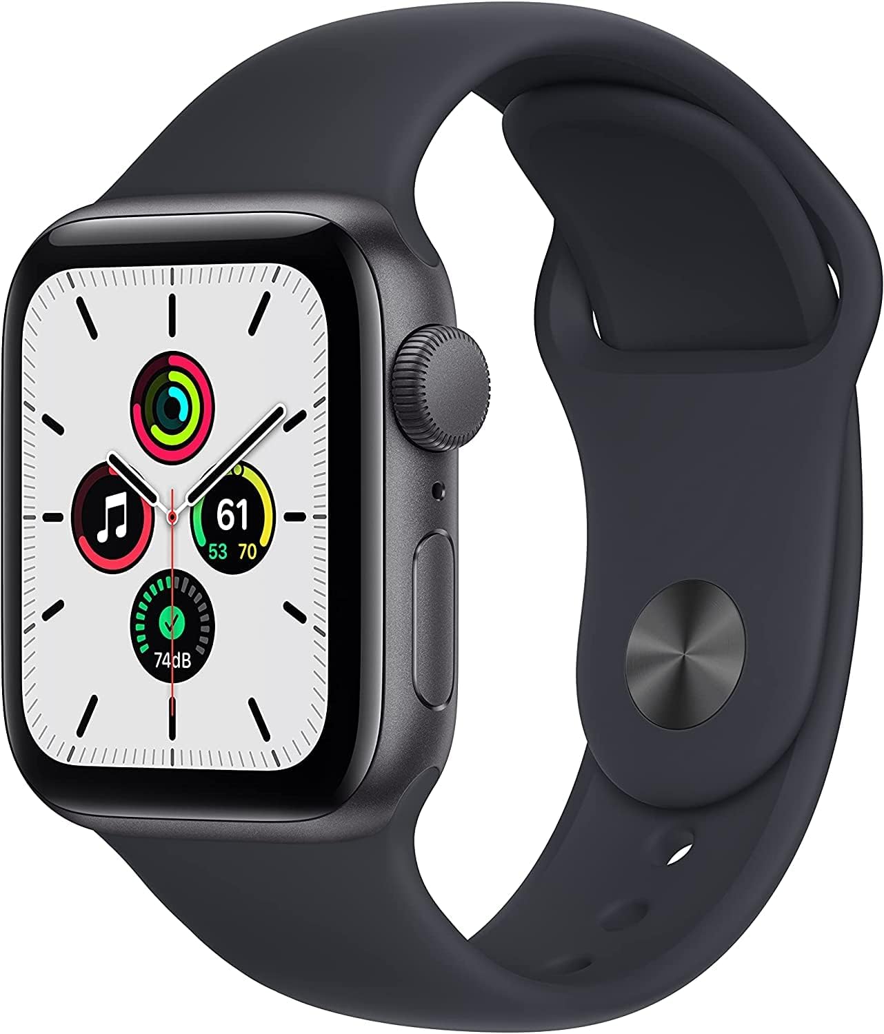 Apple Watch SE (GPS, 40mm) - Renewed Space Gray for Active Lifestyle