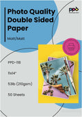 PPD Double Sided Photo Paper 11 x 14 Matte Brochure Paper - Durable