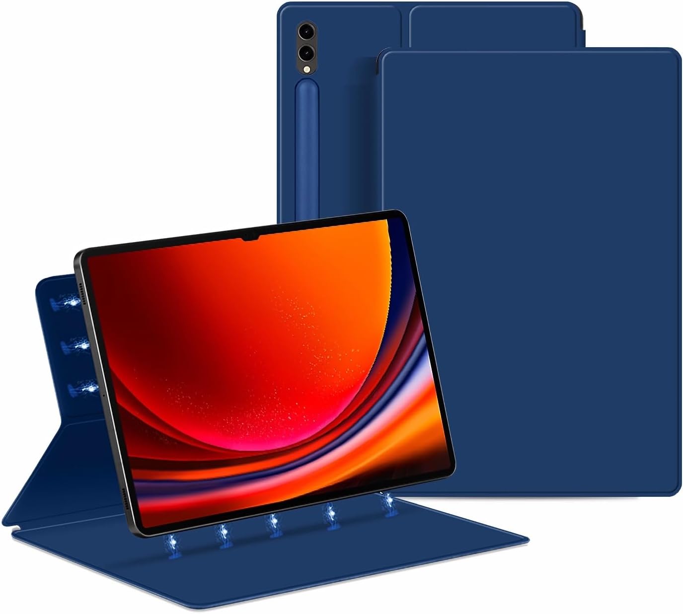Magnetic Case for Samsung Galaxy Tab S10 Ultra 14.6 Inch - Blue