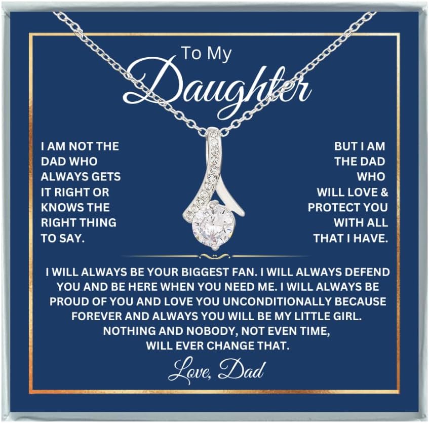 To My Daughter Necklace - Heartfelt Gift for Special Occasions