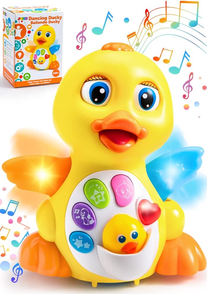 Dancing Crawling Musical Duck Toy for Infants by Joyin Inc