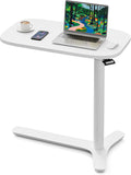 Muvai 30 Inch Large Overbed Table with Wheels - Adjustable Bedside