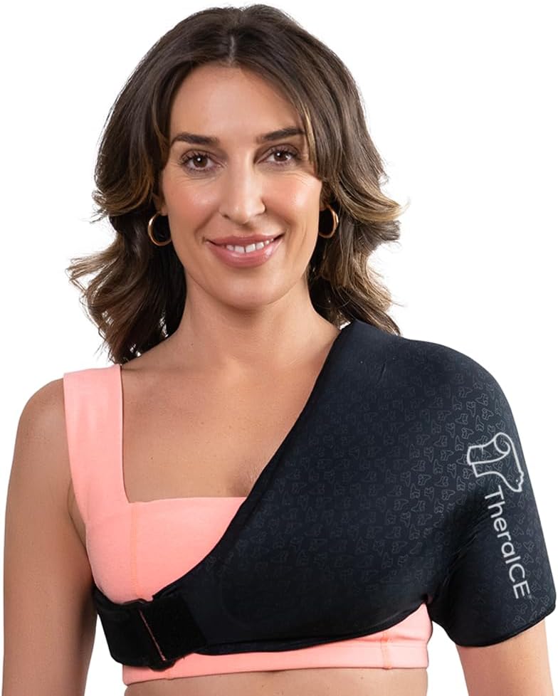 TheraICE PRO Shoulder Ice Pack Wrap for Pain Relief Therapy