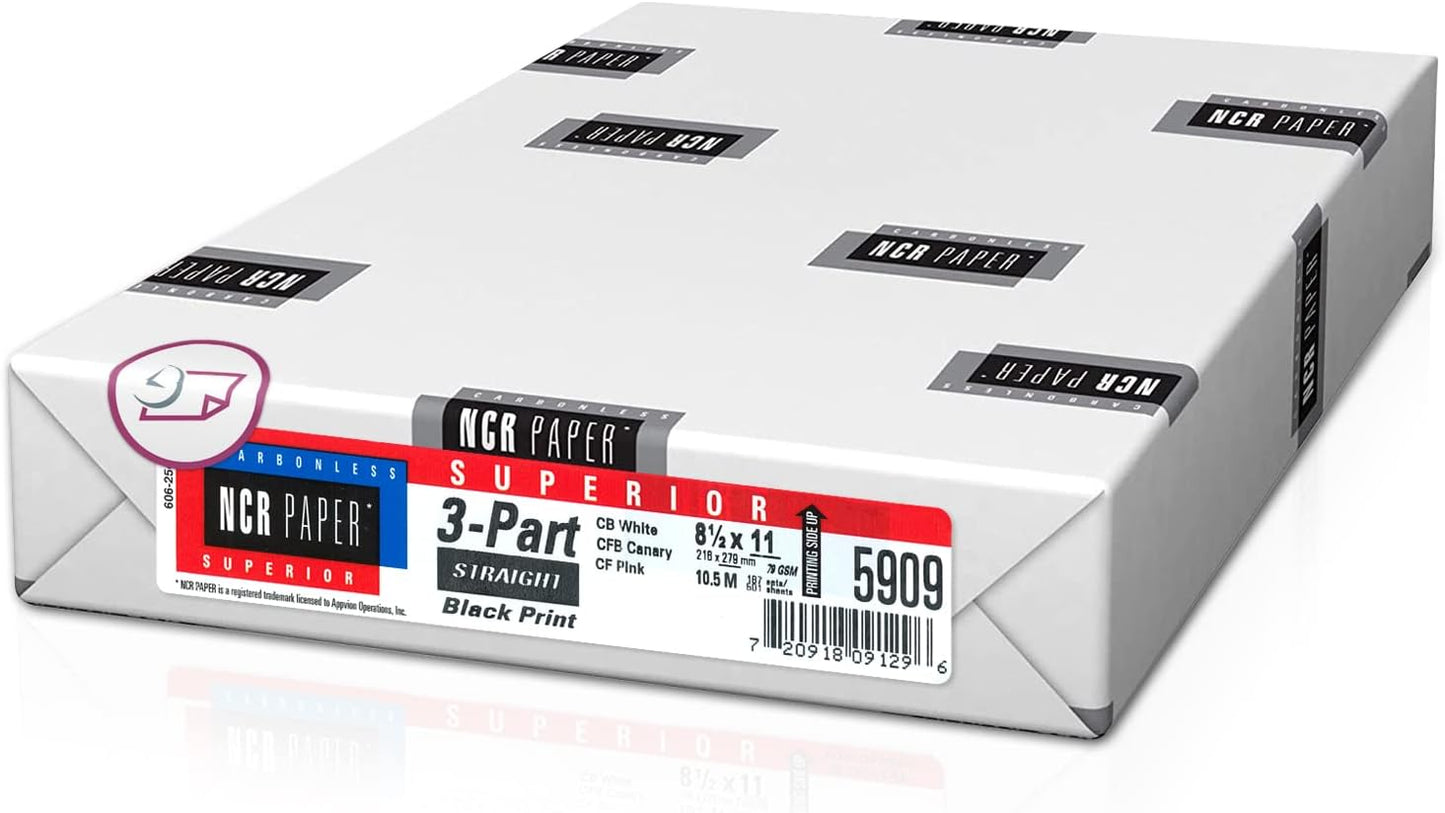 NextDayLabels Superior Carbon-less NCR Paper for Multiple Uses
