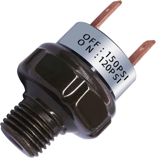 mankk Air Pressure Switch for Air Horn Train - Reliable 120-150 PSI Control