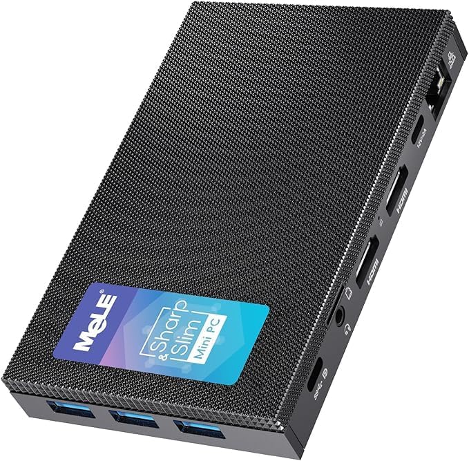 MeLE Quieter3C Fanless Mini PC with 11th Gen N5105 Processor