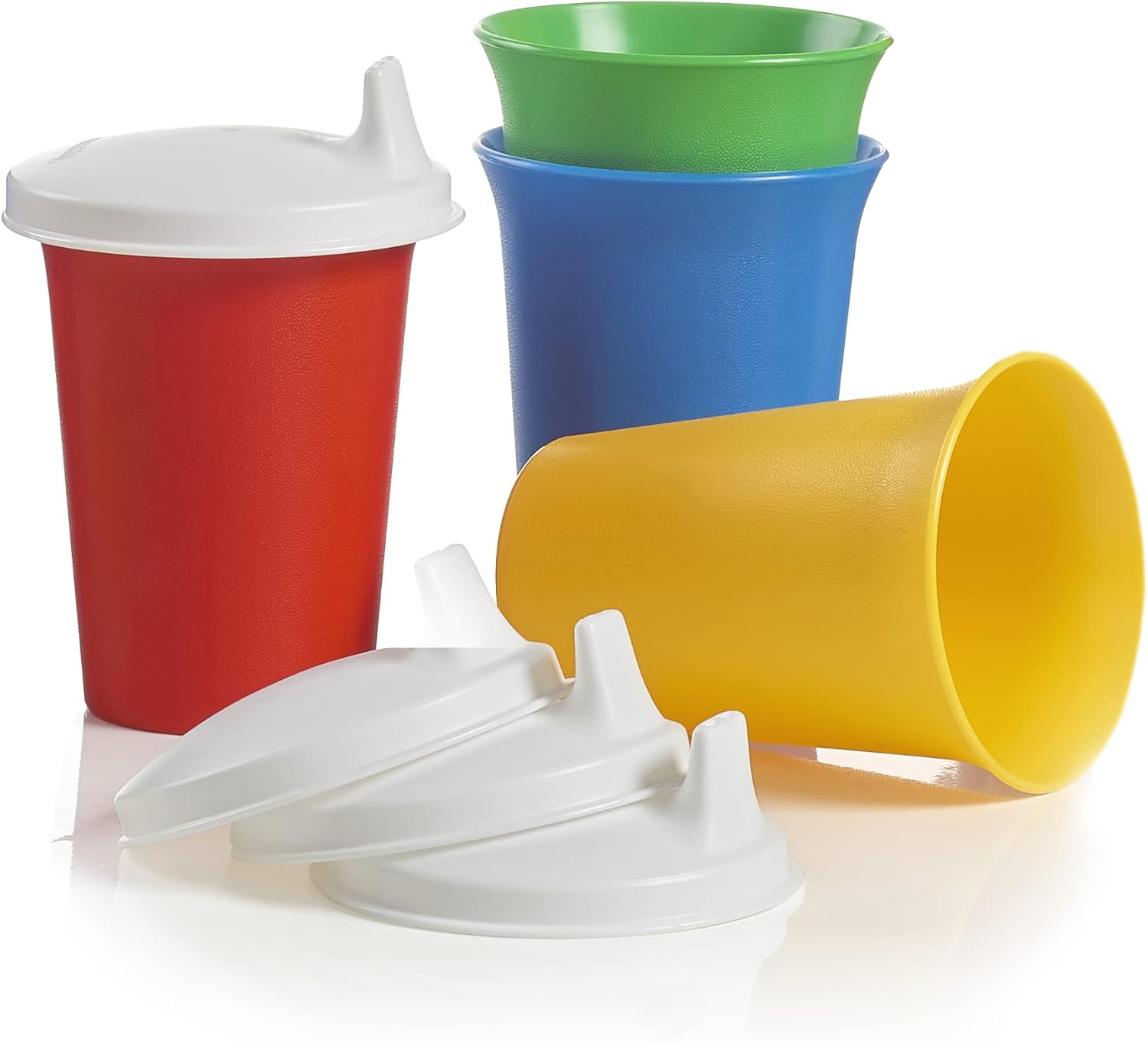 Tupperware Bell Tumblers & Seals - Durable 7 oz Sippy Cup