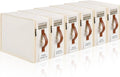 6 Pack Bed Sheet Organizers and Storage - Sealed Linen Boxes