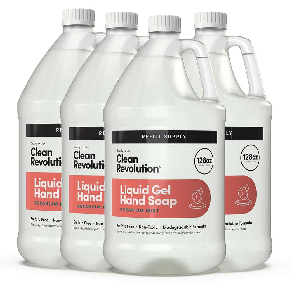 Clean Revolution Liquid Gel Hand Soap for Soft, Fresh Skin