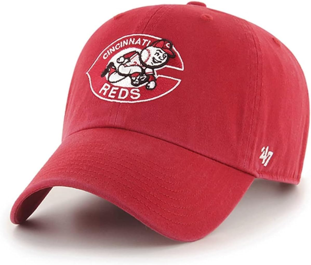 MLB Cooperstown Primary Logo Clean Up Adjustable Baseball Cap