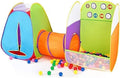Alvantor Kids 3-in-1 Pop Up Tent with Tunnel & Ball Pit - Fun Play