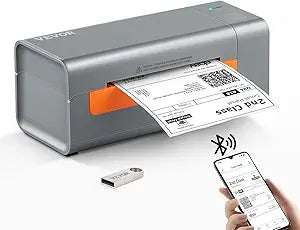 VEVOR Bluetooth Thermal Label Printer for Shipping & More