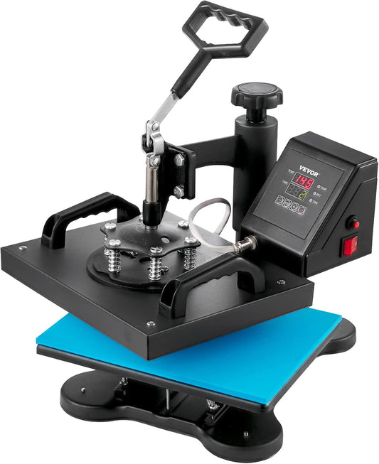 VEVOR Digital Heat Press 12x10in - Vibrant Prints Every Time