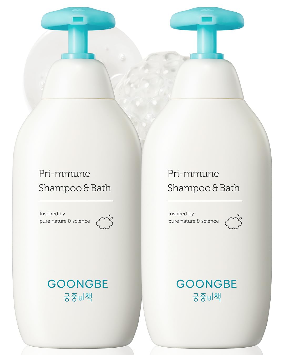 GOONGBE Pri-mmune Shampoo & Bath - Gentle Baby Wash for All