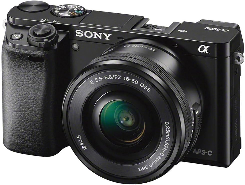 Sony Alpha a6000 24.3MP Mirrorless Camera - Crystal Clear Images