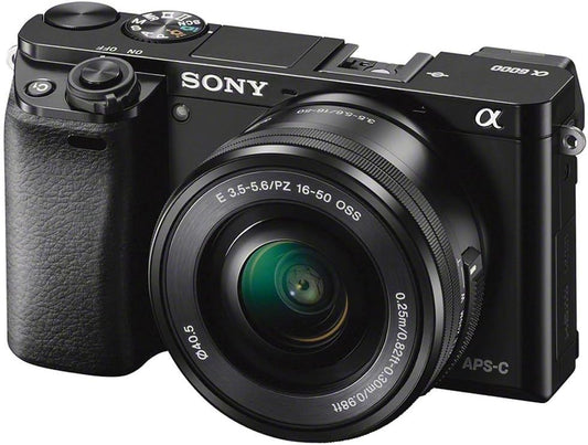 Sony Alpha a6000 24.3MP Mirrorless Camera - Crystal Clear Images