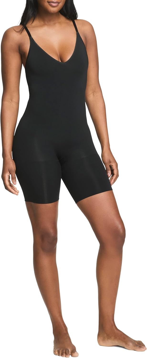 SPANX ASSETS Cami Midthigh Bodysuit for Ultimate Comfort