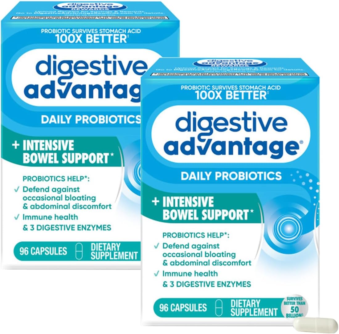 Digestive Advantage IBS Probiotics for Gut Health & Bowel Support