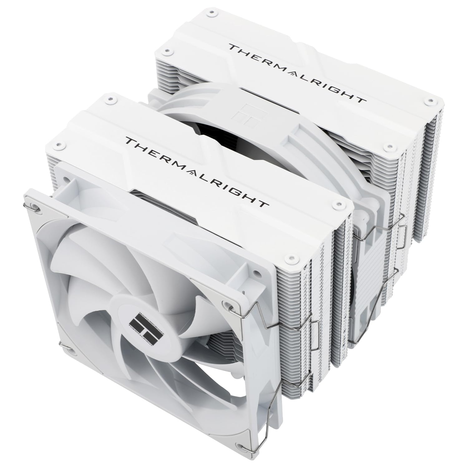 Peerless Assassin 140 White CPU Cooler with Dual PWM Fans for PC