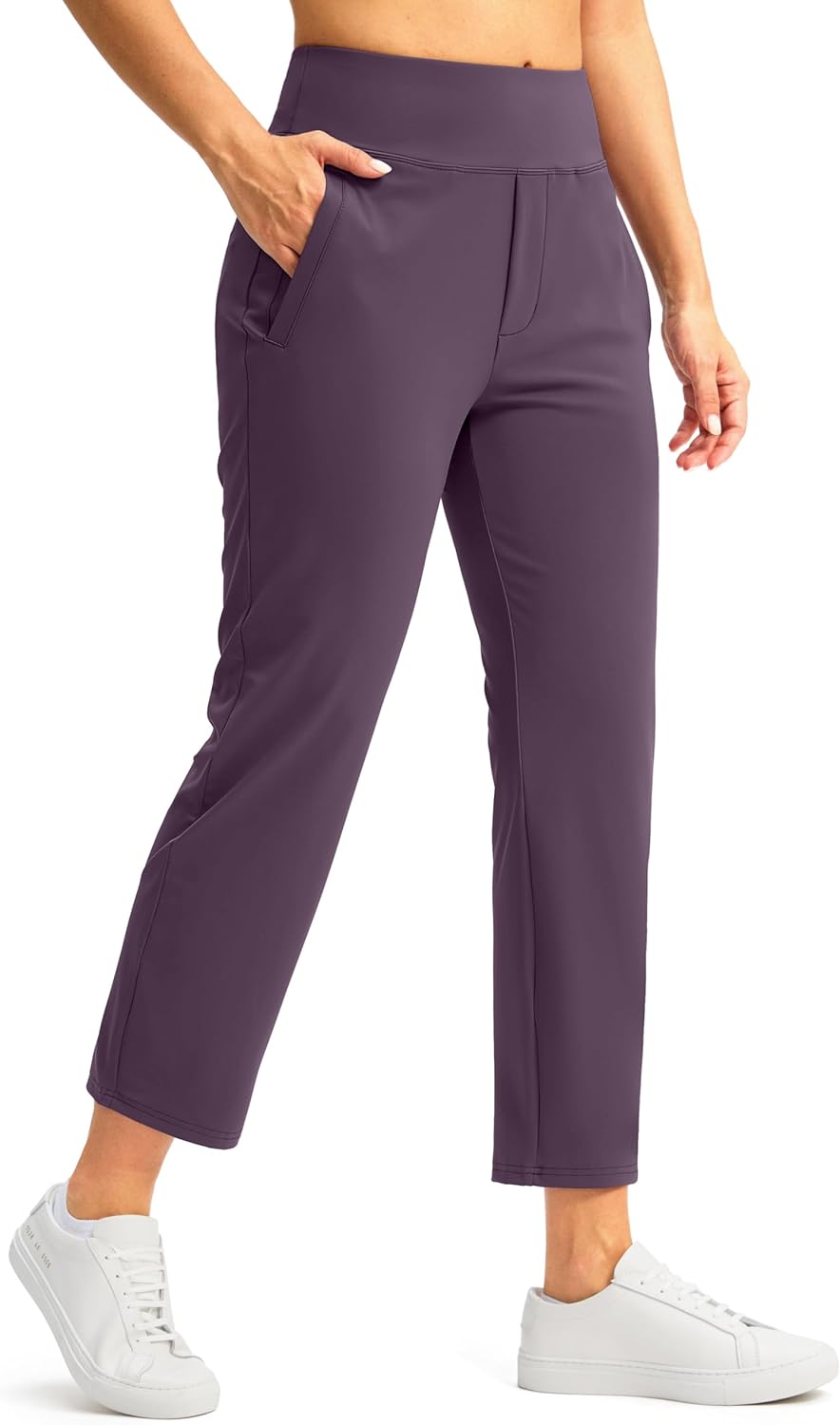 SANTINY Women's 7/8 High Waisted Stretch Ankle Pants Review